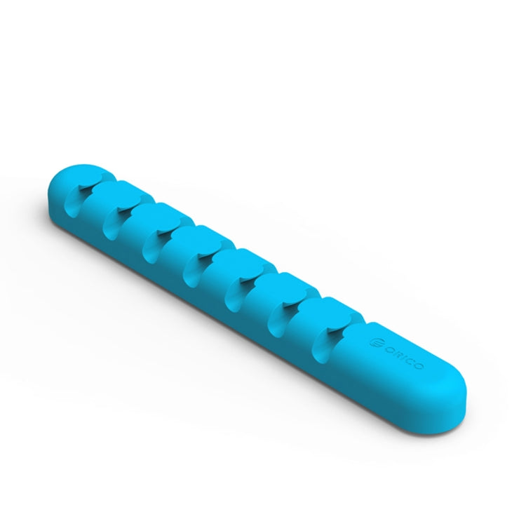 Avvolgitore per gestione cavi da tavolo in materiale siliconico ORICO CBS7, dimensioni: 15 * 2 * 1,2 cm Avvolgitore per gestione cavi da tavolo in materiale siliconico ORICO CBS7, dimensioni: 15 * 2 * 1,2 cm